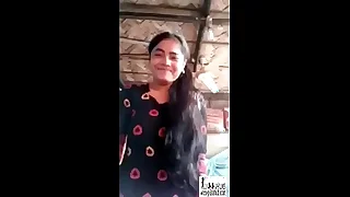 Desi village Indian Girlfreind exhibiting a resemblance boobs and pussy for boyfriend