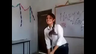 Indian bird dance in college