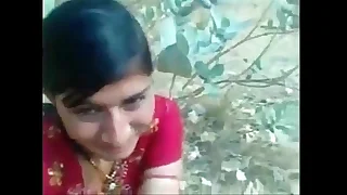 Indian porn sites presents Punjabi regional unladylike outdoor sex with lover